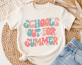 School’s Out for Summer SVG | Retro Kids Summer Design | Groovy Pastel SVG | Cricut & Silhouette Cut File | Instant Download