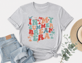 In My Summer Break Era SVG | Retro Summer Shirt Design | Teacher Summer SVG | Vacation Vibes Cut File | Cricut & Silhouette Digital Download